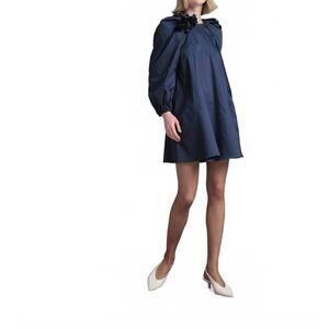 NEW KIKA VARGAS rahma dress in marine